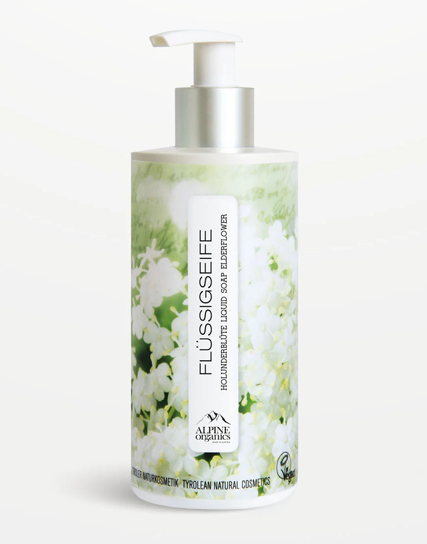 Alpine Organics Flüssigseife Holunderblüte