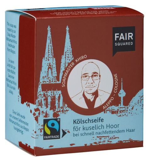 [FSQ_113] Kölschseife för kuselisch Hoor (Kokosnussöl)
