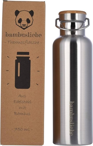 [BAM_117] Thermosflasche Edelstahl 750 ml